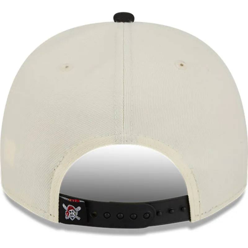petten-gebogen-beige-snapback-9fifty-a-frame-classic-van-pittsburgh-pirates-mlb-van-new-era