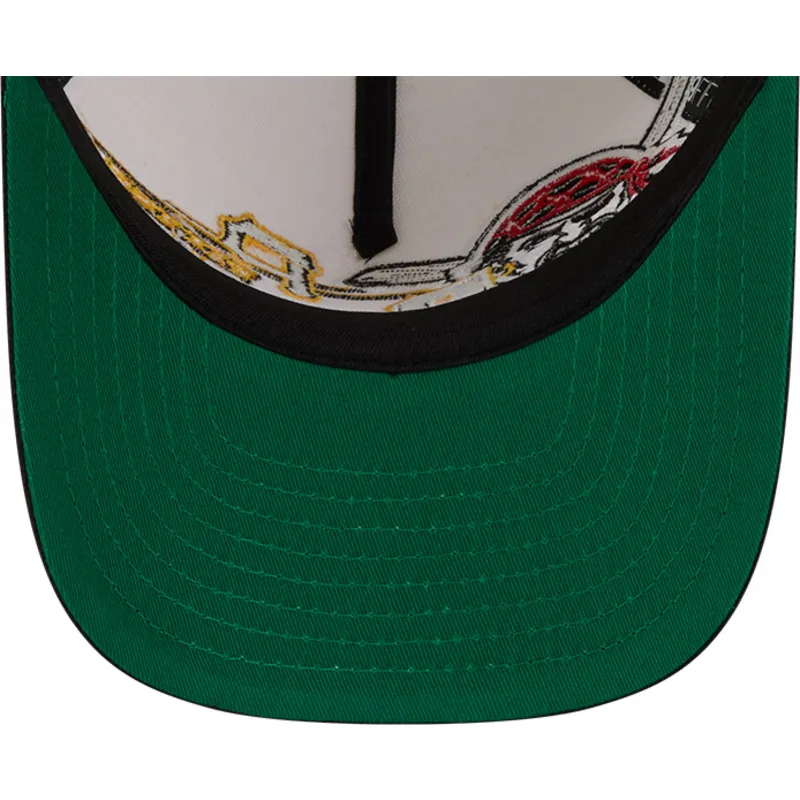 petten-gebogen-beige-snapback-9fifty-a-frame-classic-van-pittsburgh-pirates-mlb-van-new-era