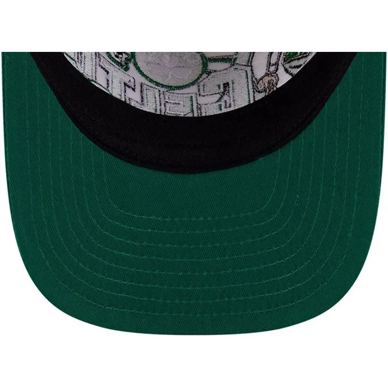 petten-gebogen-beige-snapback-9fifty-a-frame-classic-van-boston-celtics-nba-van-new-era