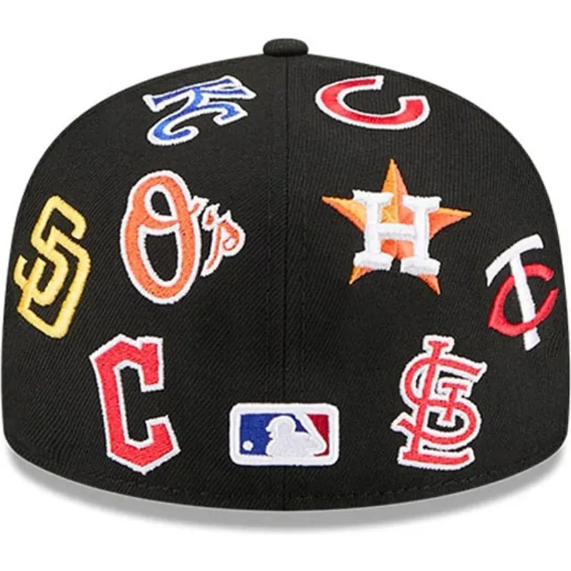 petten-plat-zwart-fitted-59fifty-all-over-van-mlb-van-new-era