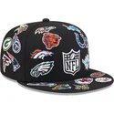 petten-plat-zwart-fitted-59fifty-all-over-van-nfl-van-new-era