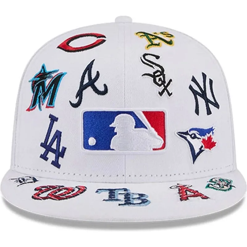 petten-plat-wit-fitted-59fifty-all-over-van-mlb-van-new-era