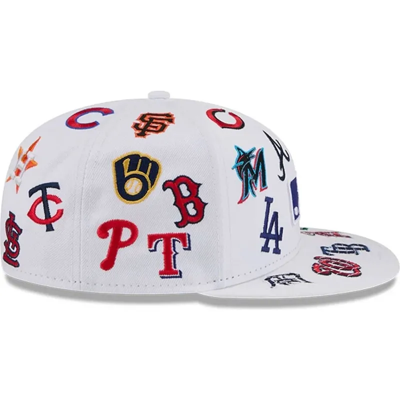 petten-plat-wit-fitted-59fifty-all-over-van-mlb-van-new-era