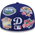 petten-plat-blauw-fitted-59fifty-all-over-van-los-angeles-dodgers-mlb-van-new-era