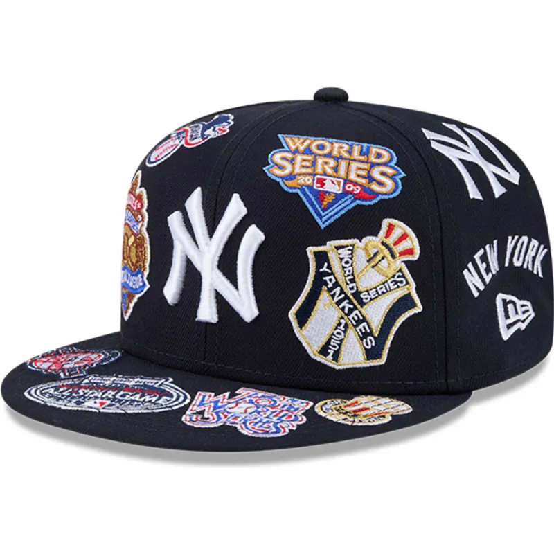 petten-plat-marineblauw-fitted-59fifty-all-over-van-new-york-yankees-mlb-van-new-era