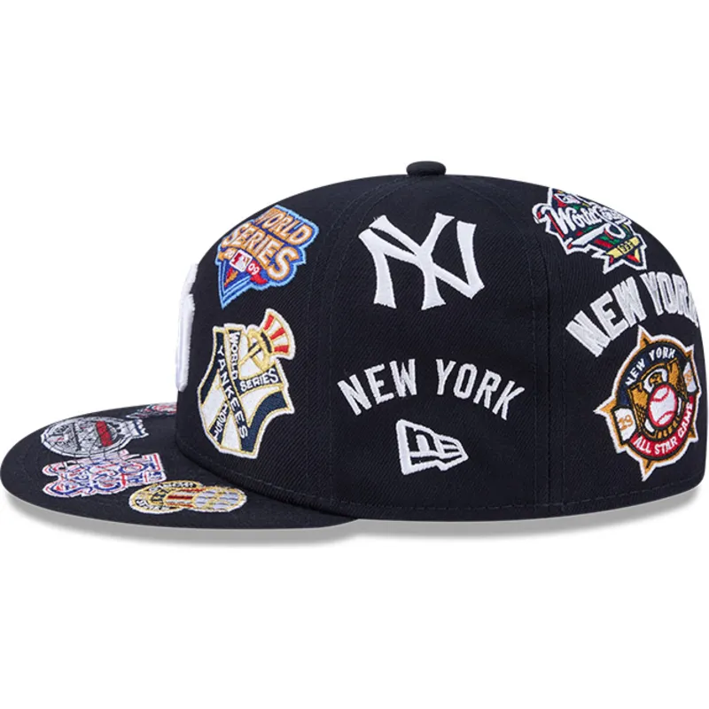 petten-plat-marineblauw-fitted-59fifty-all-over-van-new-york-yankees-mlb-van-new-era
