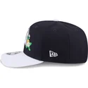 petten-gebogen-marineblauw-snapback-9seventy-stretch-snap-flower-van-new-york-yankees-mlb-van-new-era