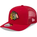 petten-gebogen-rood-snapback-9seventy-stretch-snap-eg-van-chicago-blackhawks-nhl-van-new-era