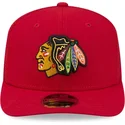 petten-gebogen-rood-snapback-9seventy-stretch-snap-eg-van-chicago-blackhawks-nhl-van-new-era