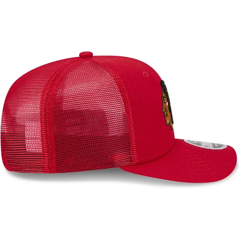 petten-gebogen-rood-snapback-9seventy-stretch-snap-eg-van-chicago-blackhawks-nhl-van-new-era