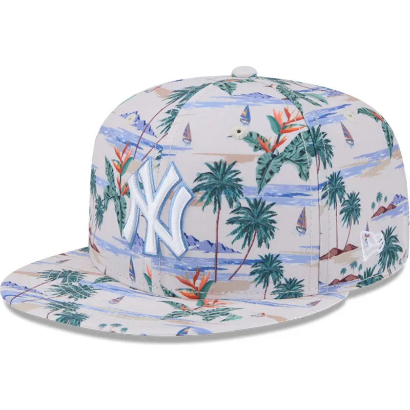 petten-plat-meerkleurig-snapback-9fifty-print-van-new-york-yankees-mlb-van-new-era