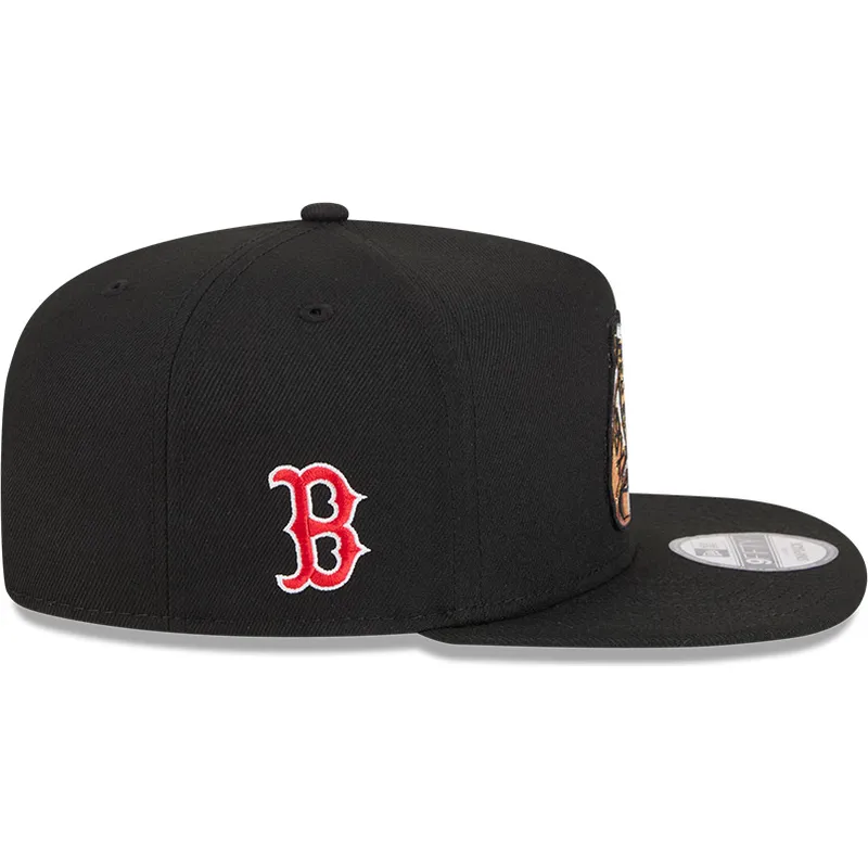 petten-plat-zwart-snapback-9fifty-a-frame-ring-van-boston-red-sox-mlb-van-new-era