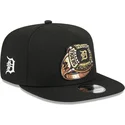 petten-plat-zwart-snapback-9fifty-a-frame-ring-van-detroit-tigers-mlb-van-new-era
