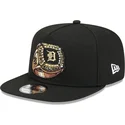 petten-plat-zwart-snapback-9fifty-a-frame-ring-van-detroit-tigers-mlb-van-new-era