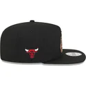 petten-plat-zwart-snapback-9fifty-a-frame-ring-van-chicago-bulls-nba-van-new-era