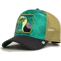 petten-gebogen-groen-snapback-vistoso-belize-toucan-the-farm-van-goorin-bros