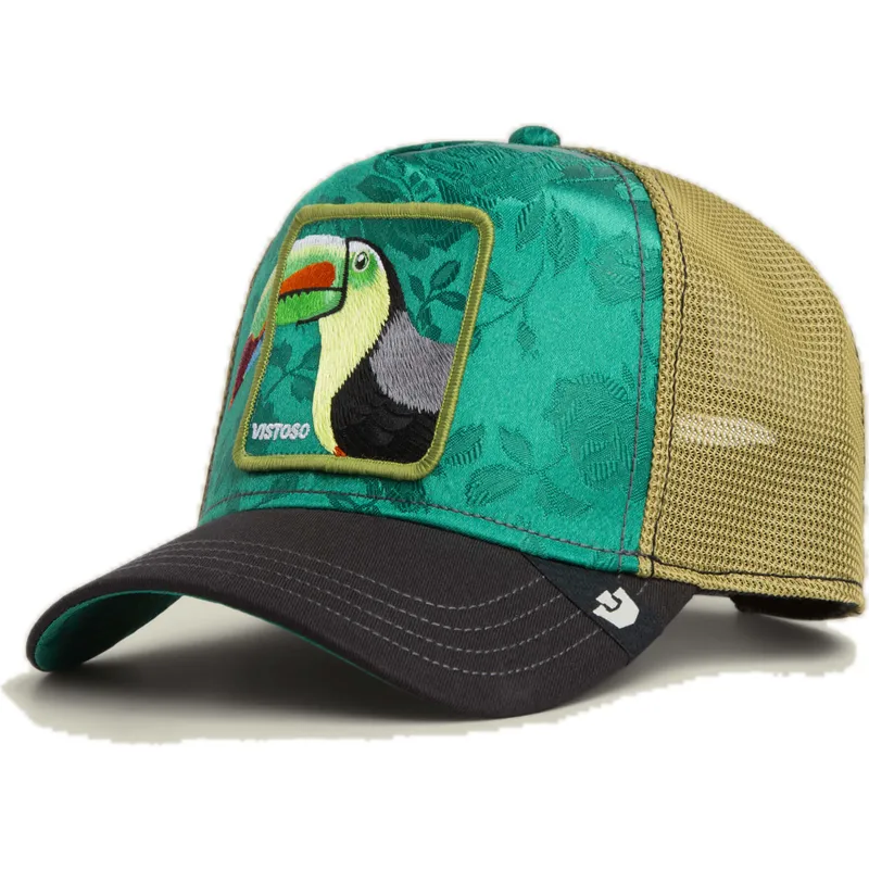 petten-gebogen-groen-snapback-vistoso-belize-toucan-the-farm-van-goorin-bros petten-gebogen-groen-snapback-vistoso-belize-toucan-the-farm-van-goorin-bros