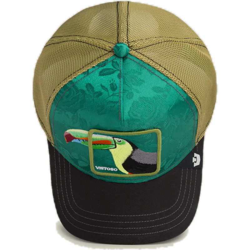petten-gebogen-groen-snapback-vistoso-belize-toucan-the-farm-van-goorin-bros petten-gebogen-groen-snapback-vistoso-belize-toucan-the-farm-van-goorin-bros