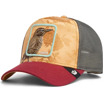 Petten gebogen meerkleurig snapback Fuerte Costa Rica Thrush The Farm van Goorin Bros.