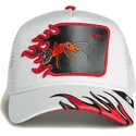 petten-gebogen-wit-snapback-fire-flames-the-farm-van-goorin-bros