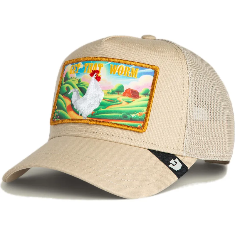 petten-gebogen-beige-snapback-get-that-worm-greener-grass-the-farm-van-goorin-bros