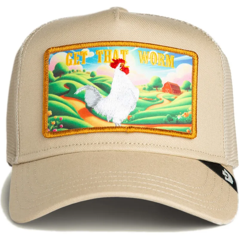 petten-gebogen-beige-snapback-get-that-worm-greener-grass-the-farm-van-goorin-bros