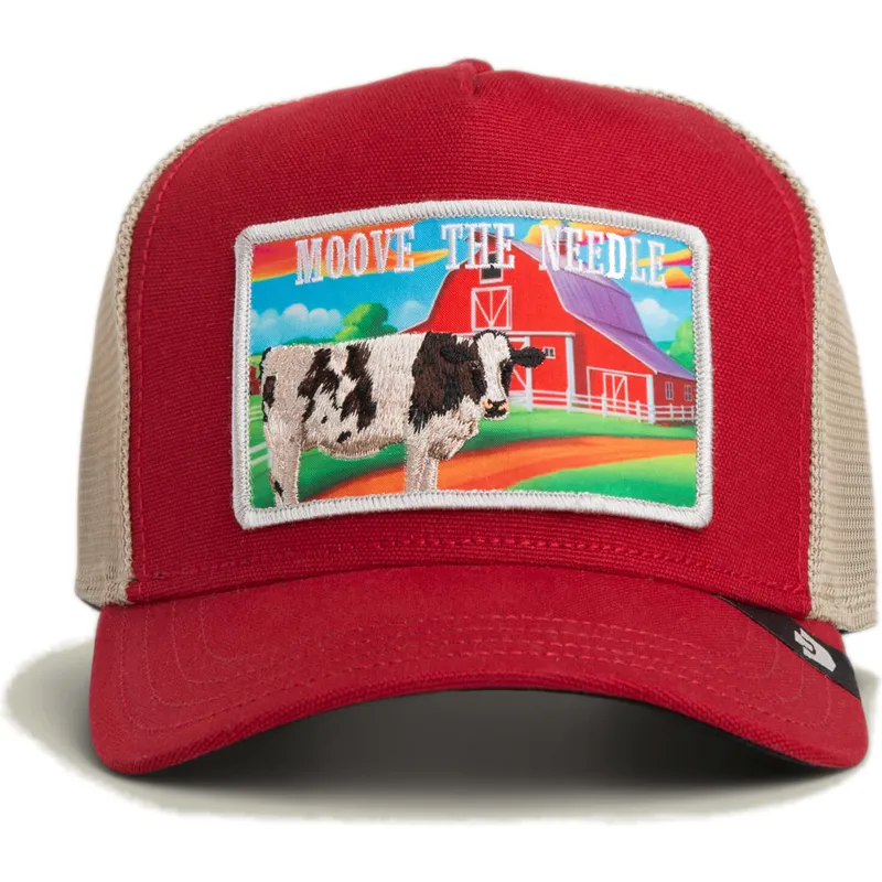 petten-gebogen-rood-snapback-moove-the-needle-greener-grass-the-farm-van-goorin-bros petten-gebogen-rood-snapback-moove-the-needle-greener-grass-the-farm-van-goorin-bros