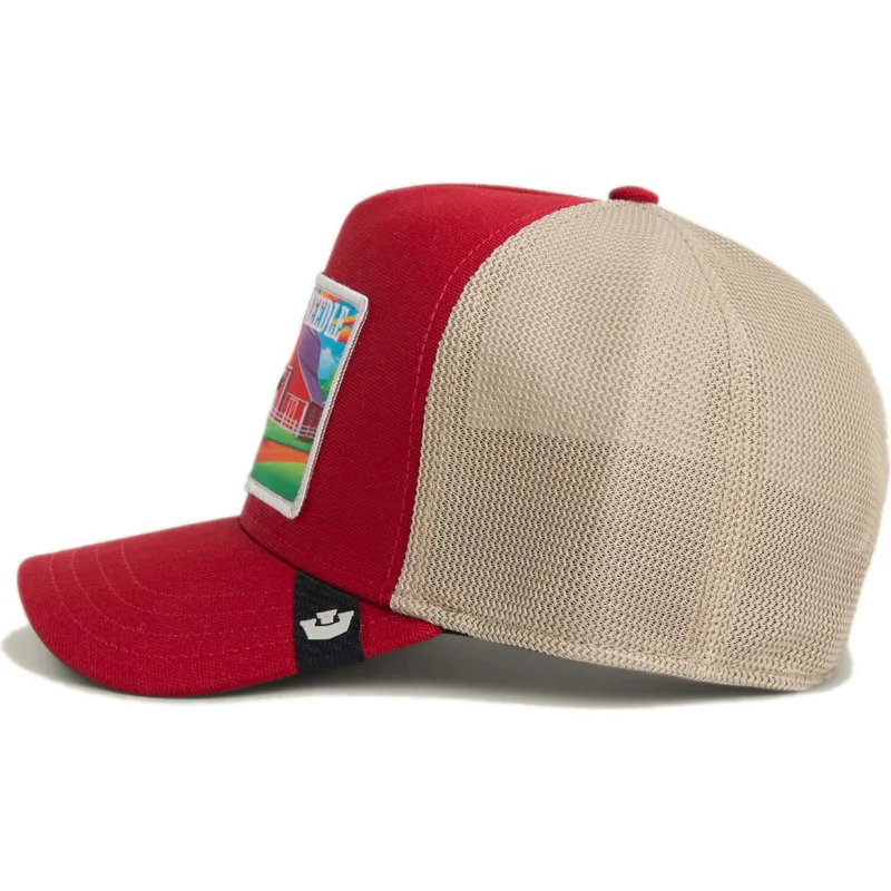 petten-gebogen-rood-snapback-moove-the-needle-greener-grass-the-farm-van-goorin-bros petten-gebogen-rood-snapback-moove-the-needle-greener-grass-the-farm-van-goorin-bros