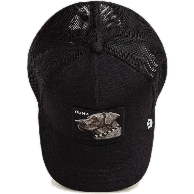 petten-gebogen-zwart-snapback-punk-dawg-that-dawg-in-me-the-farm-van-goorin-bros