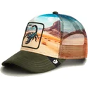petten-gebogen-meerkleurig-snapback-deadly-scorpion-in-the-element-the-farm-van-goorin-bros