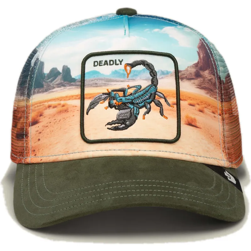 petten-gebogen-meerkleurig-snapback-deadly-scorpion-in-the-element-the-farm-van-goorin-bros petten-gebogen-meerkleurig-snapback-deadly-scorpion-in-the-element-the-farm-van-goorin-bros