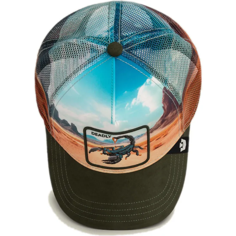 petten-gebogen-meerkleurig-snapback-deadly-scorpion-in-the-element-the-farm-van-goorin-bros petten-gebogen-meerkleurig-snapback-deadly-scorpion-in-the-element-the-farm-van-goorin-bros