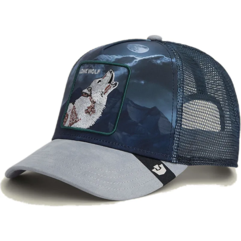 petten-gebogen-meerkleurig-snapback-lone-wolf-in-the-element-the-farm-van-goorin-bros