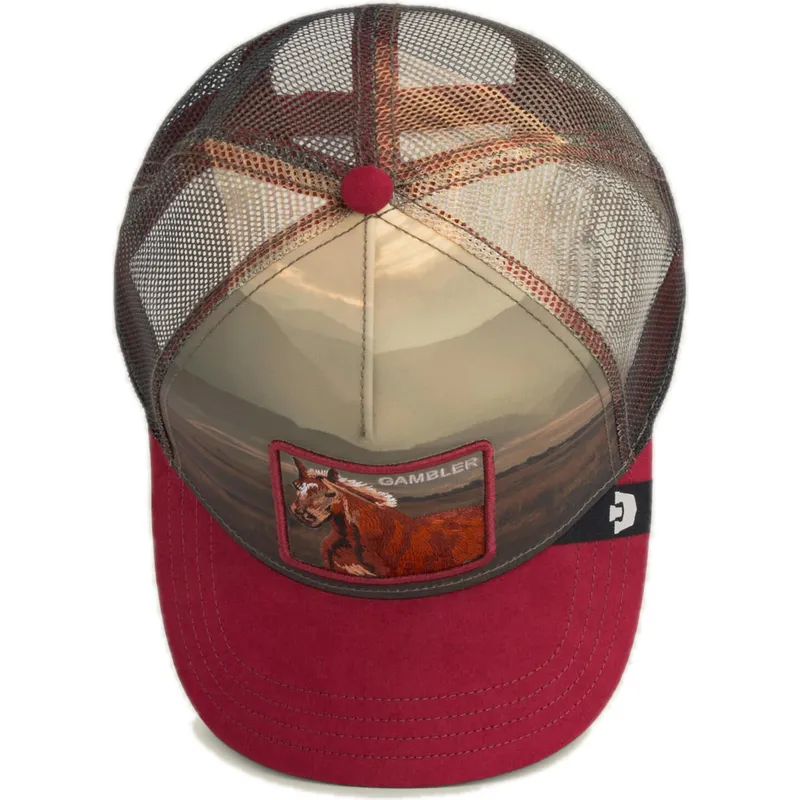 petten-gebogen-meerkleurig-snapback-gambler-stallion-in-the-element-the-farm-van-goorin-bros
