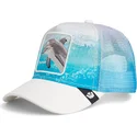 petten-gebogen-meerkleurig-snapback-player-dolphin-in-the-element-the-farm-van-goorin-bros