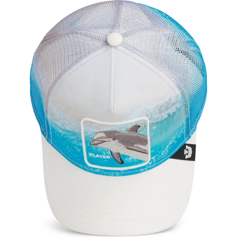 petten-gebogen-meerkleurig-snapback-player-dolphin-in-the-element-the-farm-van-goorin-bros