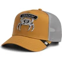 petten-gebogen-bruin-snapback-classic-rocker-crackin-the-farm-van-goorin-bros