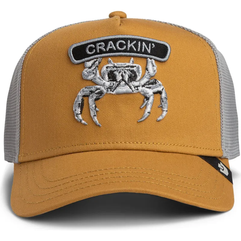 petten-gebogen-bruin-snapback-classic-rocker-crackin-the-farm-van-goorin-bros