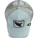 petten-gebogen-blauw-snapback-denim-eagle-the-farm-van-goorin-bros