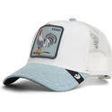 petten-gebogen-blauw-snapback-denim-rooster-the-farm-van-goorin-bros