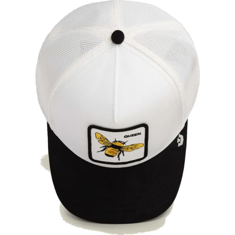 petten-gebogen-zwart-snapback-queen-microsuede-bee-the-farm-van-goorin-bros