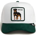 petten-gebogen-groen-snapback-microsuede-bad-boy-the-farm-van-goorin-bros