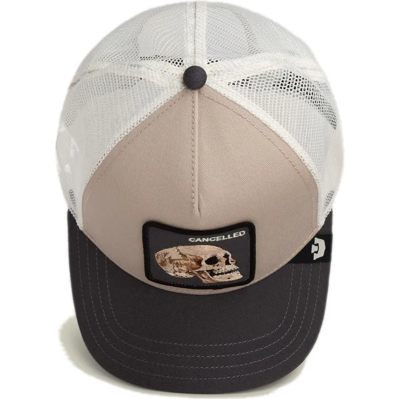 petten-gebogen-meerkleurig-snapback-the-cancelled-skull-the-farm-van-goorin-bros