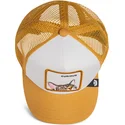 petten-gebogen-bruin-snapback-voor-kinderen-curious-cat-mini-the-farm-van-goorin-bros