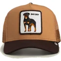 petten-gebogen-bruin-snapback-bad-boy-the-farm-van-goorin-bros