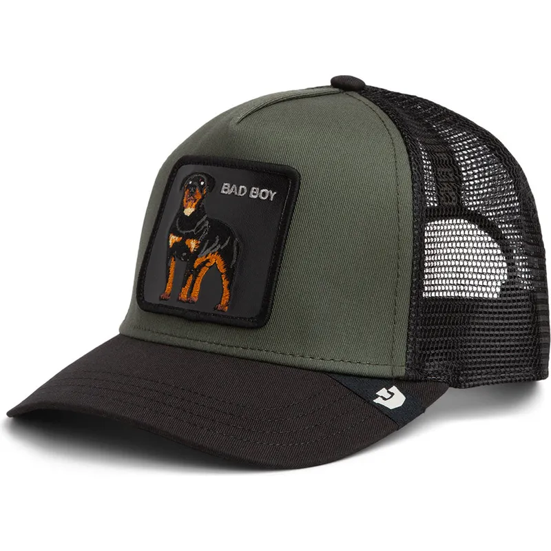 petten-gebogen-groen-snapback-bad-boy-the-farm-van-goorin-bros