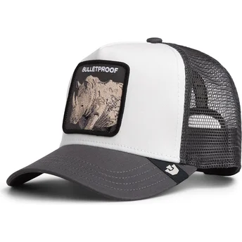 Petten gebogen grijs snapback The Farm van Goorin Bros.