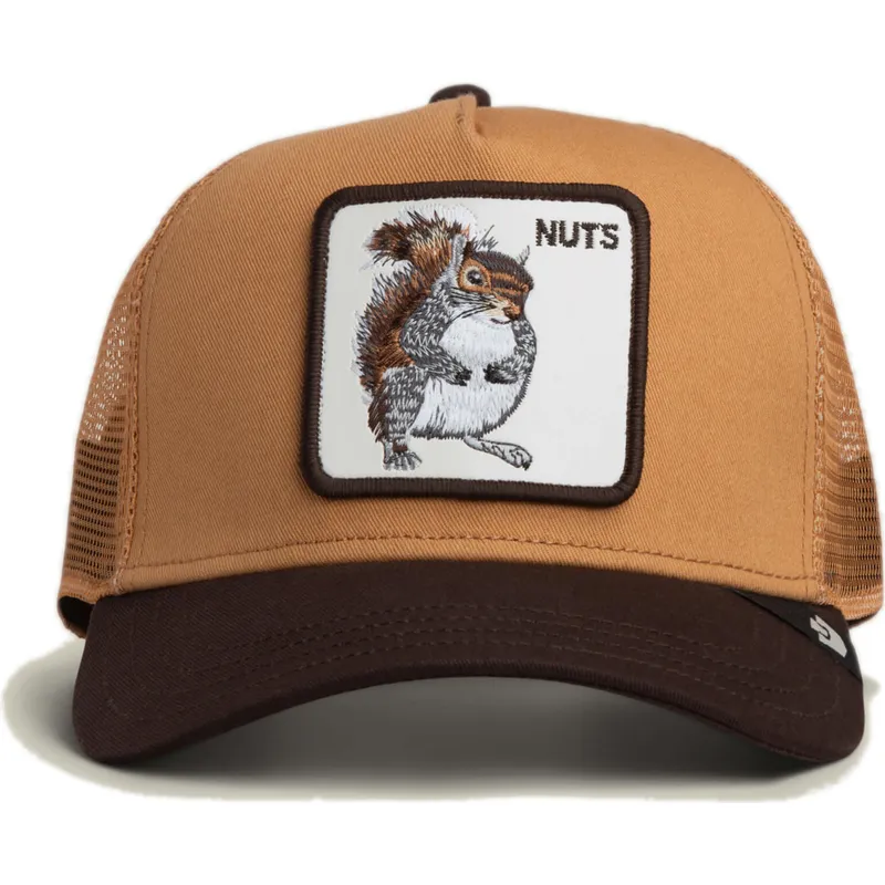 petten-gebogen-bruin-snapback-nuts-the-farm-van-goorin-bros petten-gebogen-bruin-snapback-nuts-the-farm-van-goorin-bros