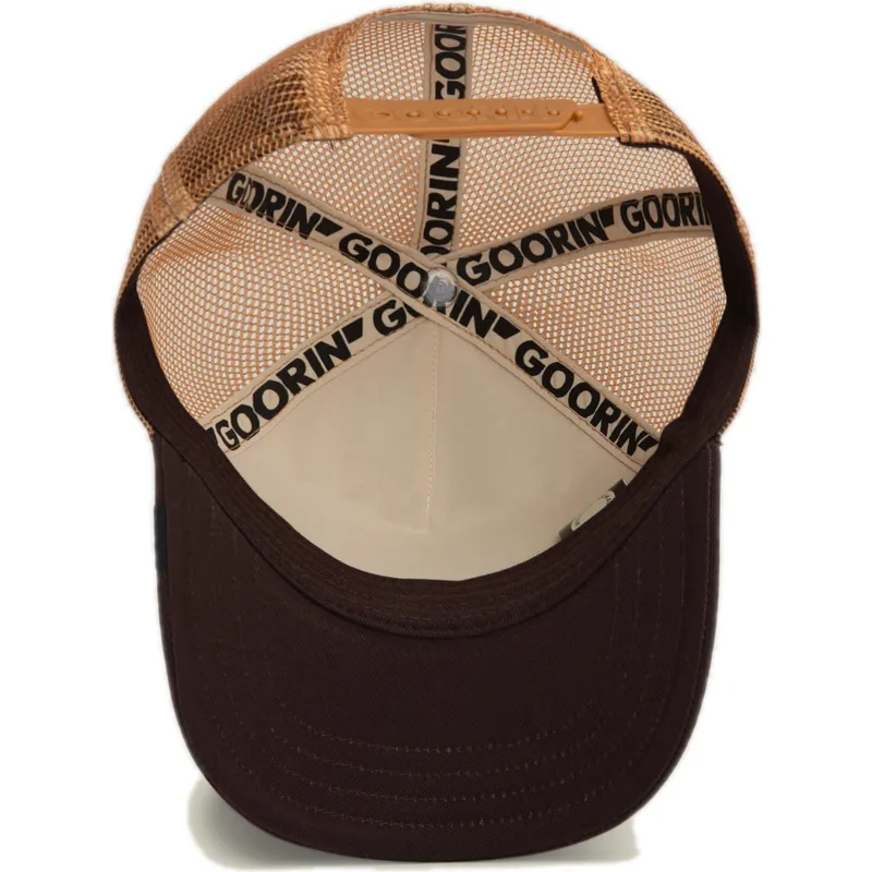 petten-gebogen-bruin-snapback-nuts-the-farm-van-goorin-bros petten-gebogen-bruin-snapback-nuts-the-farm-van-goorin-bros