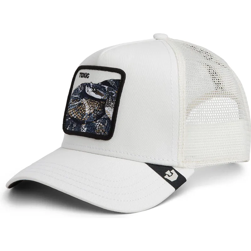 petten-gebogen-wit-snapback-toxic-the-farm-van-goorin-bros petten-gebogen-wit-snapback-toxic-the-farm-van-goorin-bros